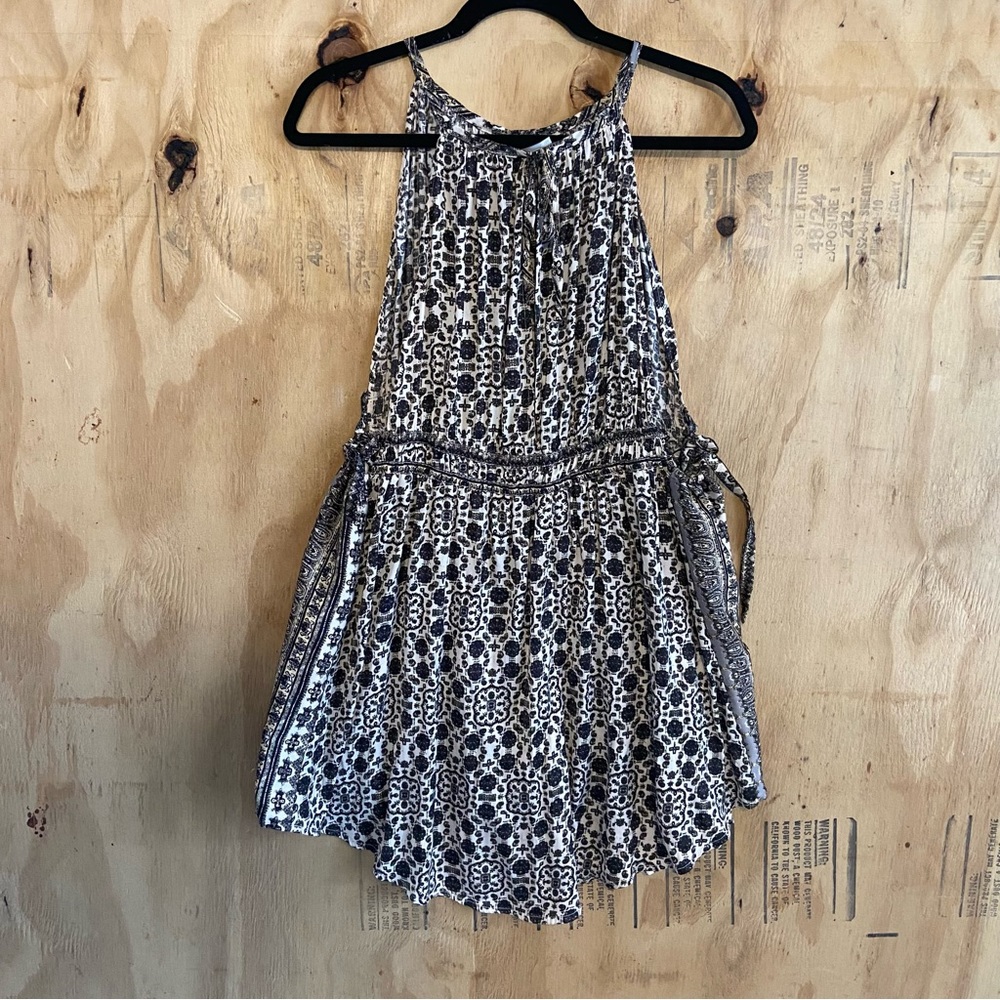 Free People Tunic Dress Front and Side Cut Outs Size L